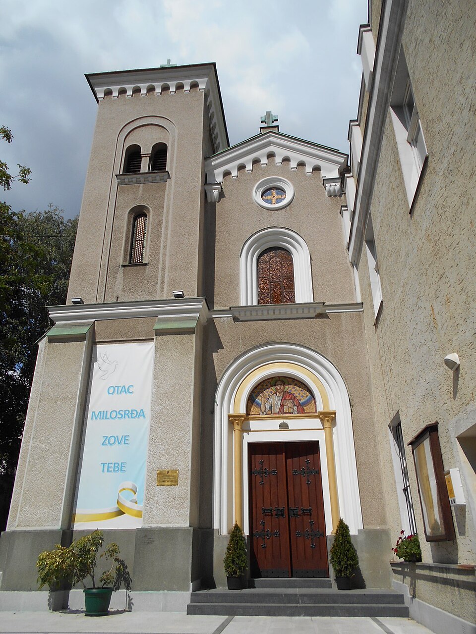 A photograph of Co-cathedral of Christ the King in Belgrade