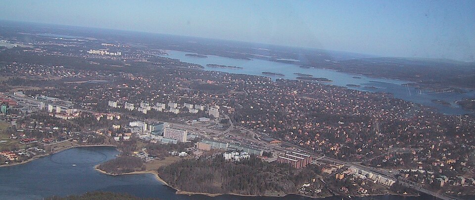A photograph of Edsviken