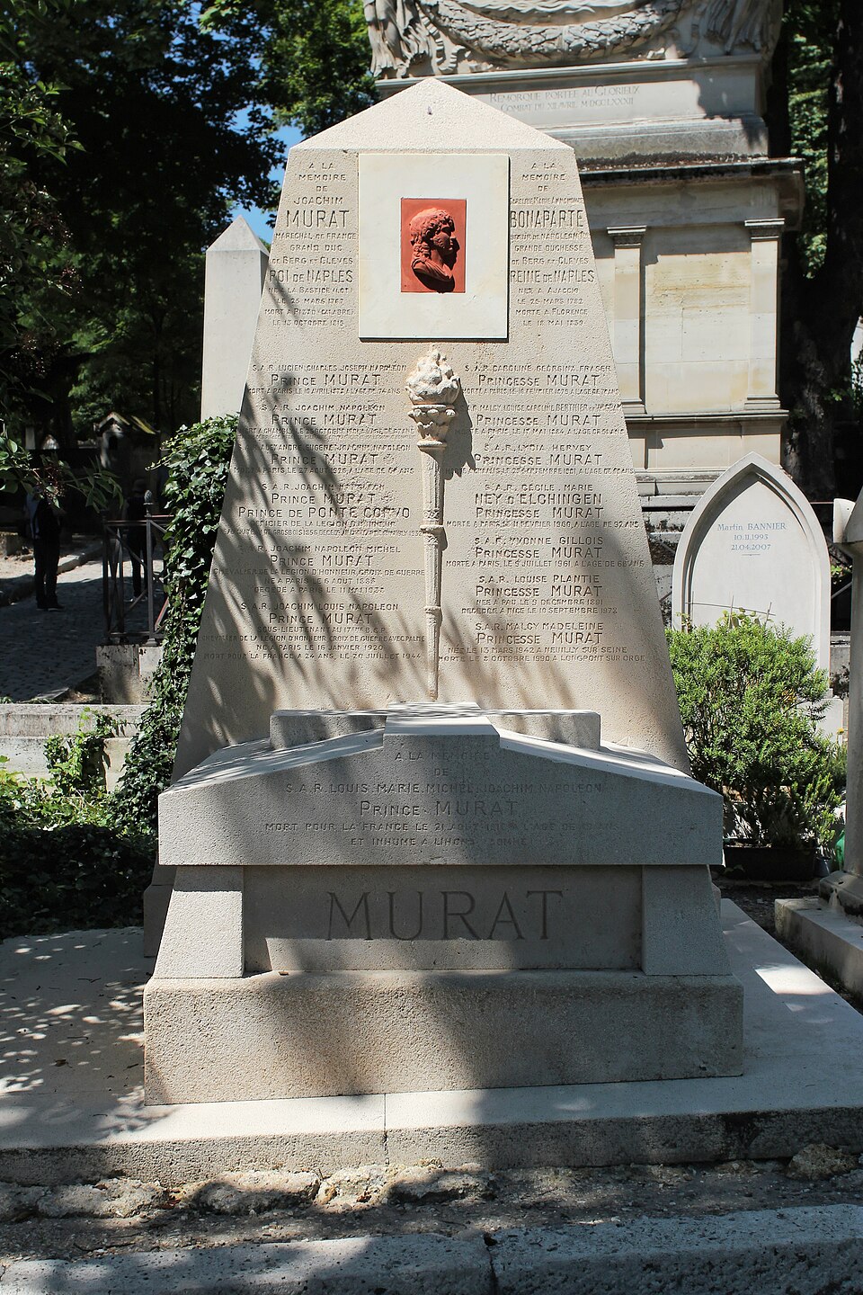 A photograph of Grave of Joachim Murat