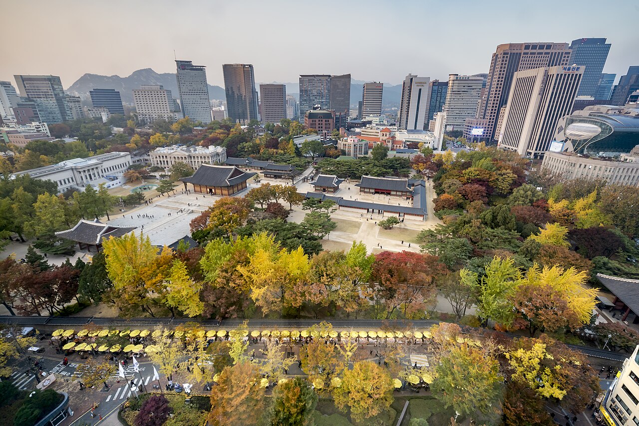 A photograph of Seoul