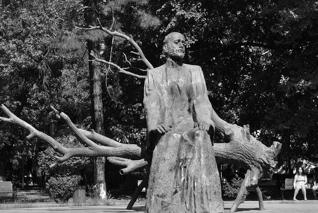 A photograph of Komitas Monument