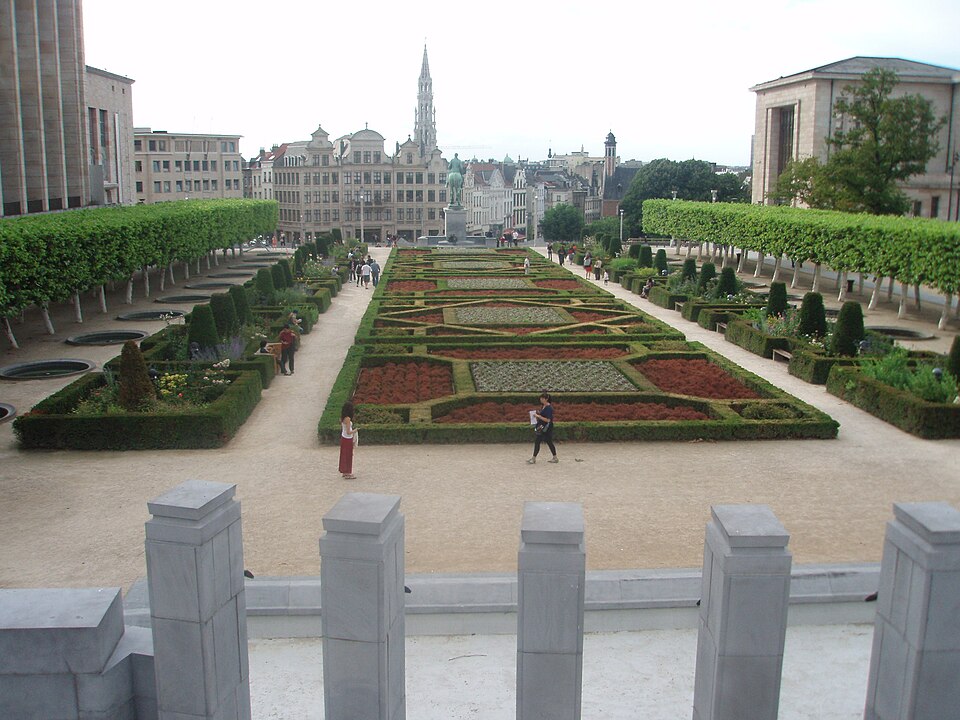 A photograph of Garden of the Mont des Arts