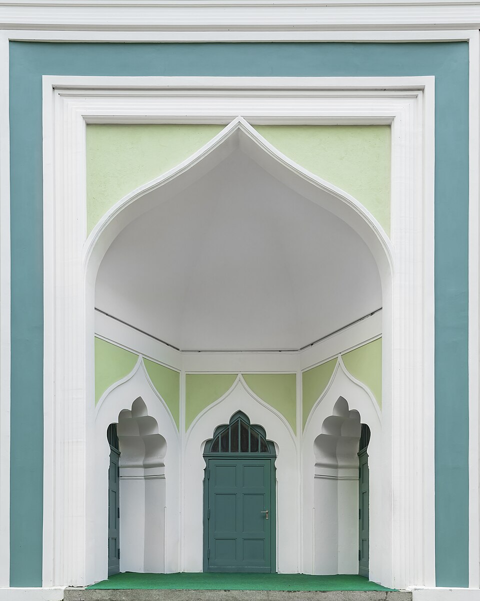 A photograph of Berlin Mosque