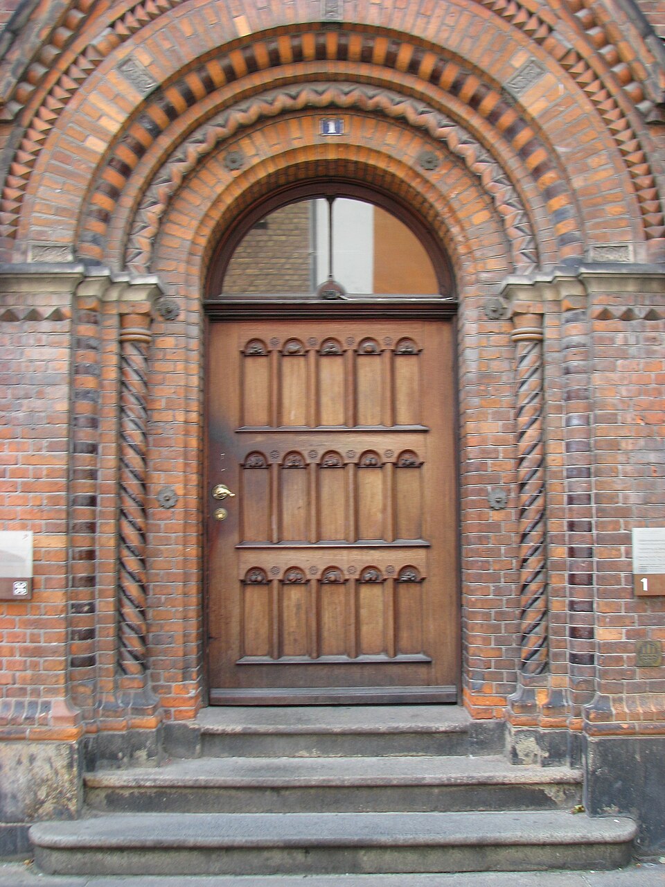A photograph of Copenhagen University Library