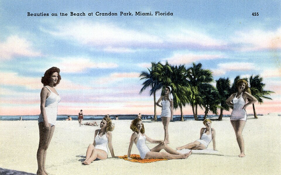A photograph of Crandon Park