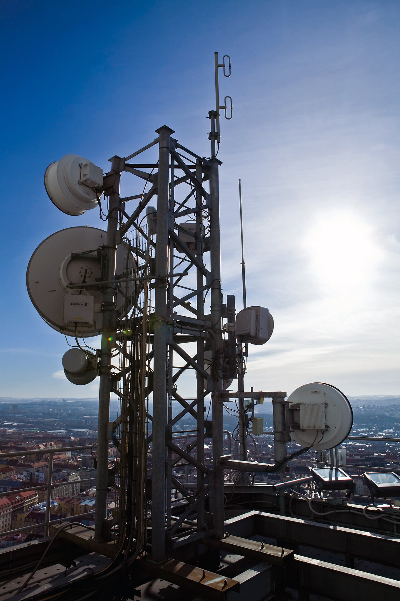 Una fotografia di Žižkov Television Tower