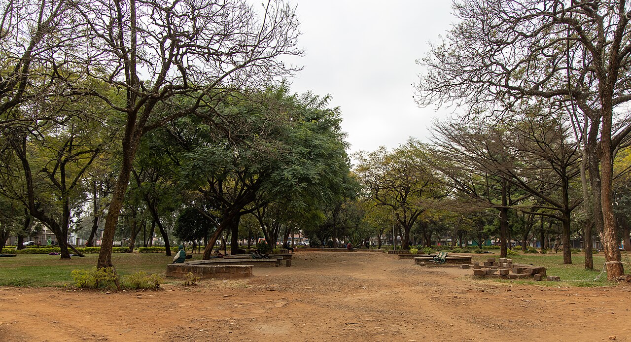 A photograph of Jeevanjee Gardens
