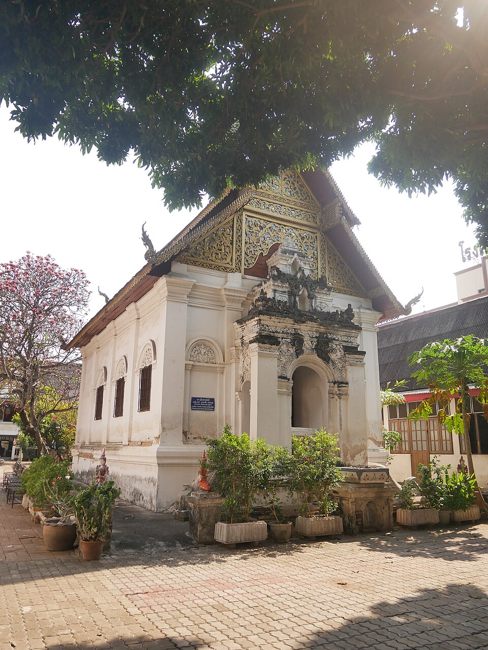 A photograph of Wat Buppharam
