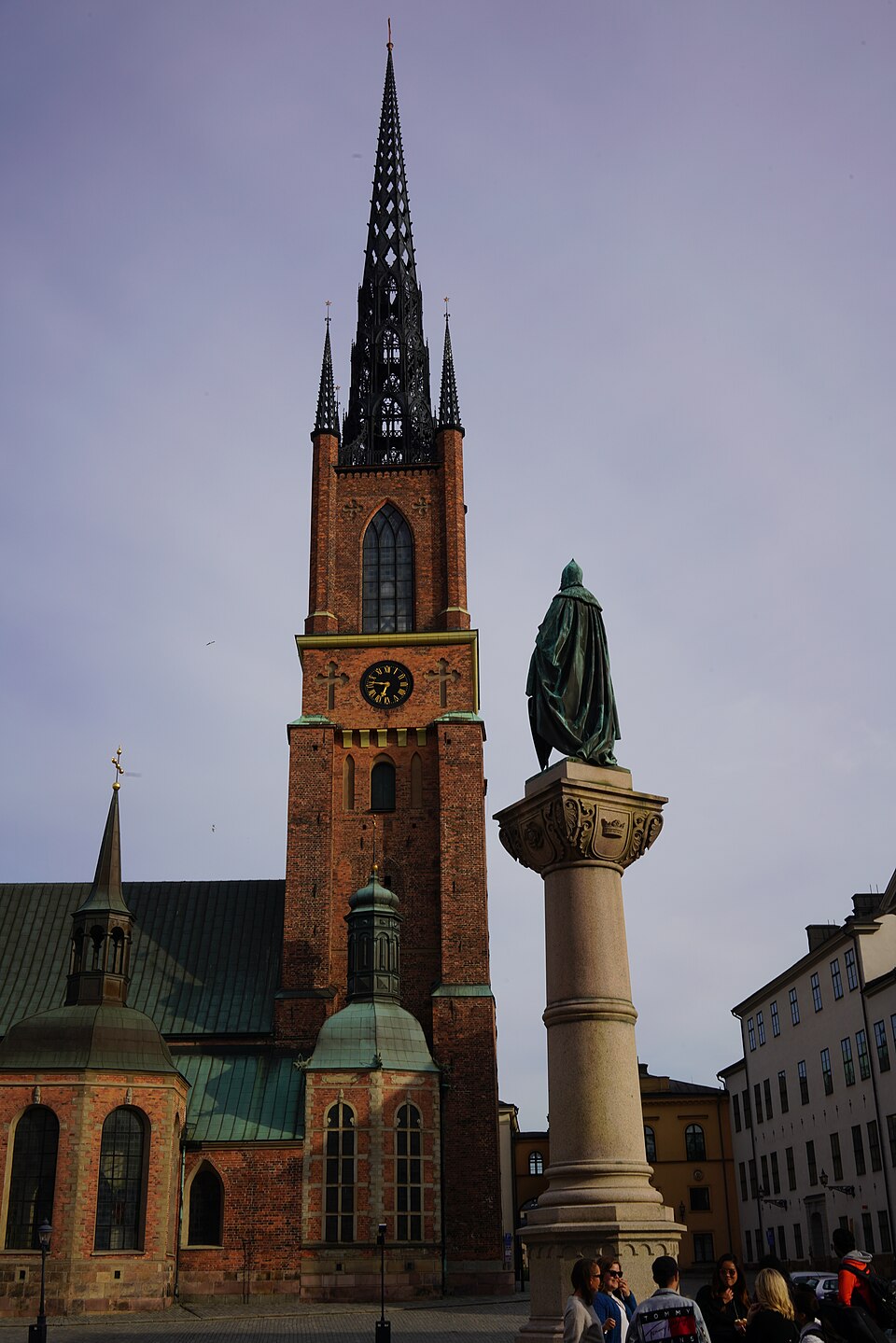 A photograph of Riddarholm Church