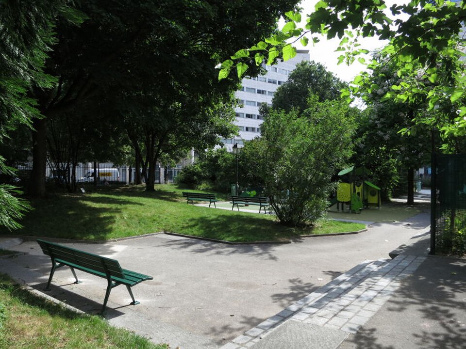 A photograph of jardin de la gare de Reuilly