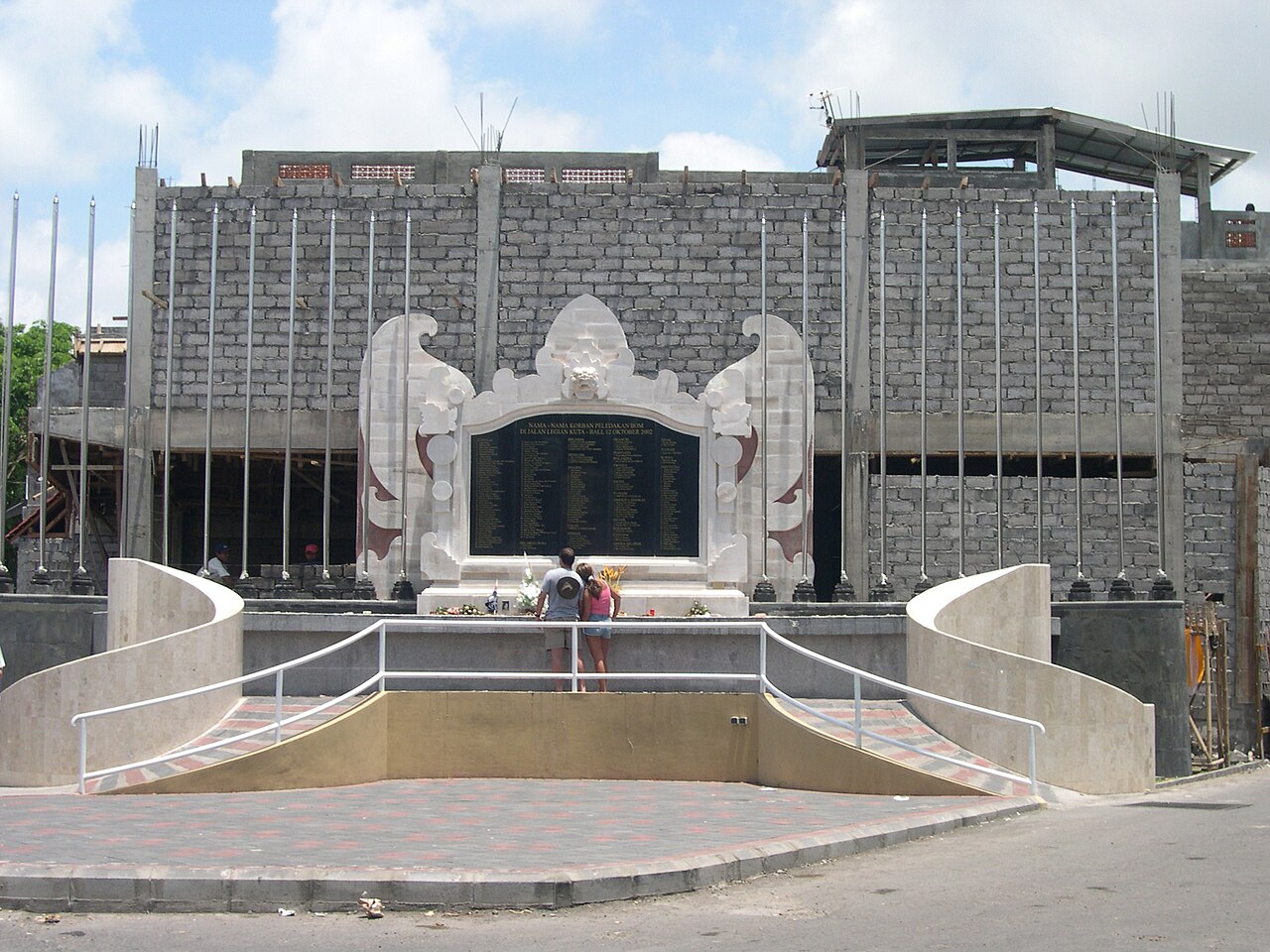 A photograph of Bali Bombings Memorial