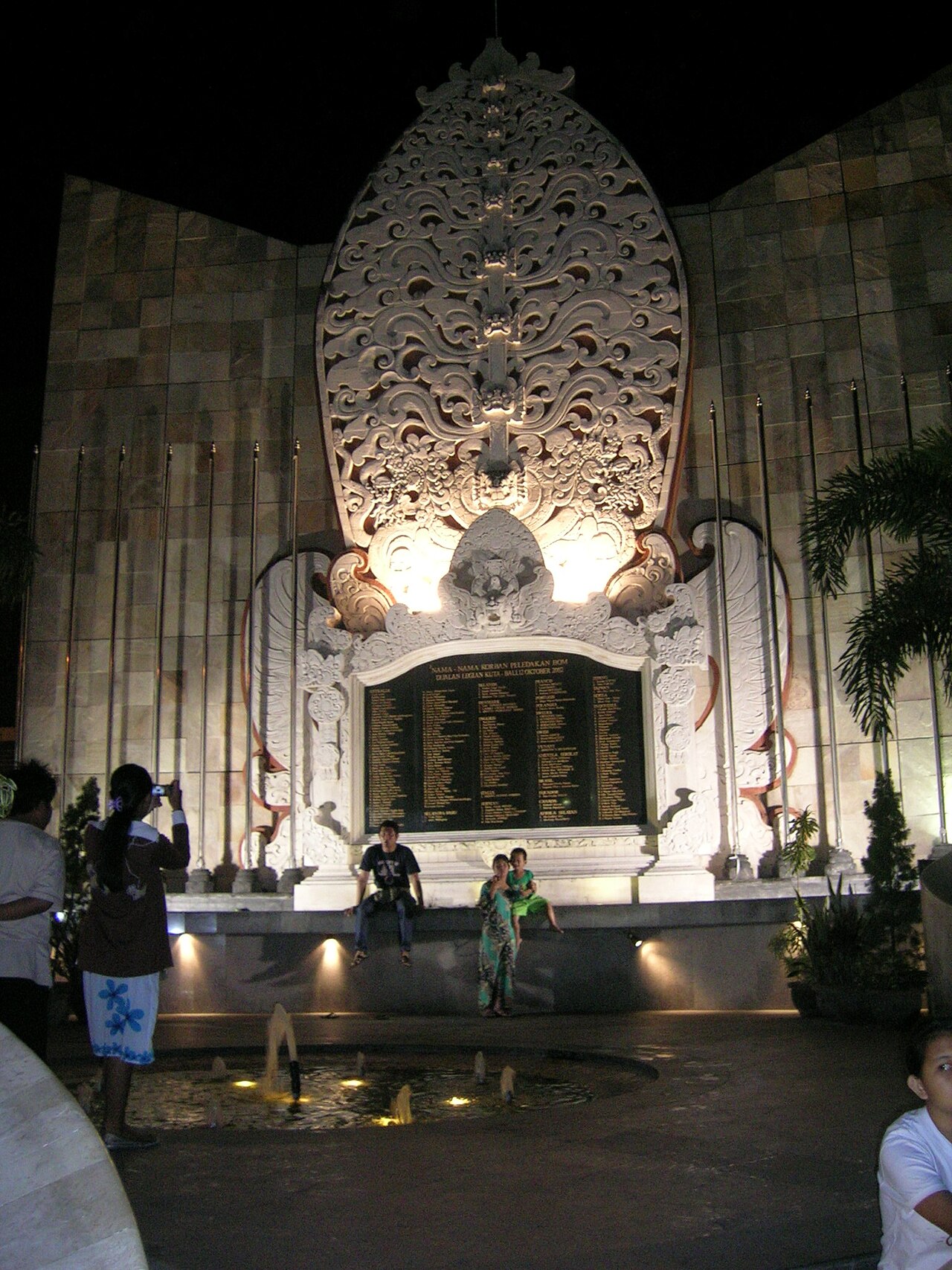 A photograph of Bali Bombings Memorial