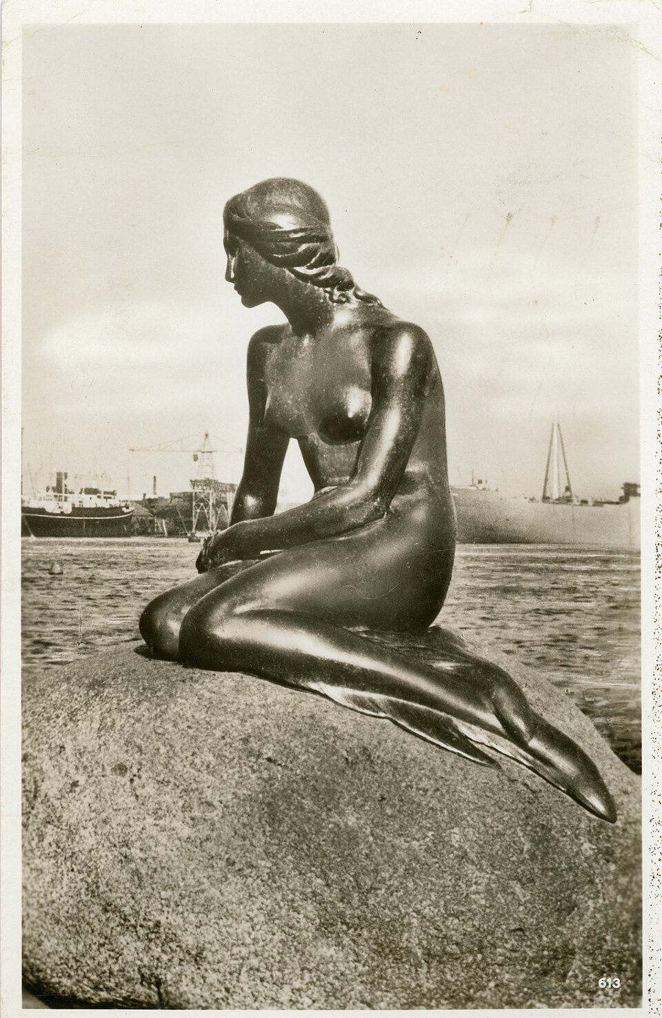 A photograph of The Little Mermaid