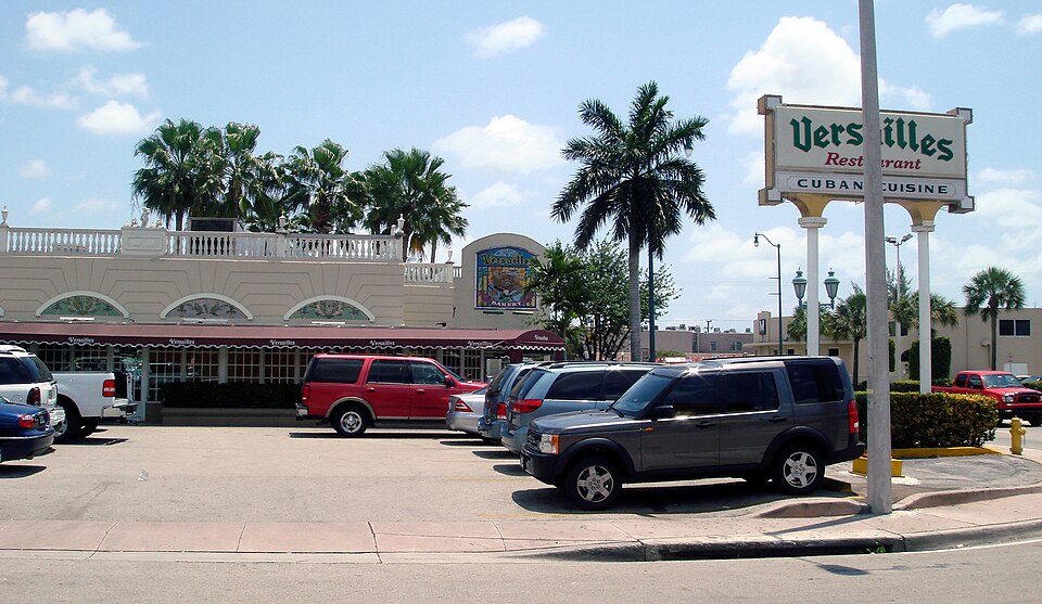 A photograph of Versailles restaurant