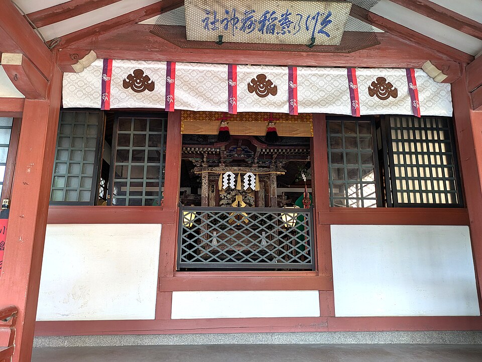 A photograph of Abe Ōji Shrine