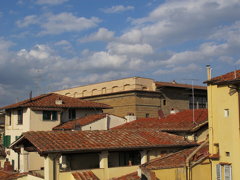A photograph of Palazzo Strozzi