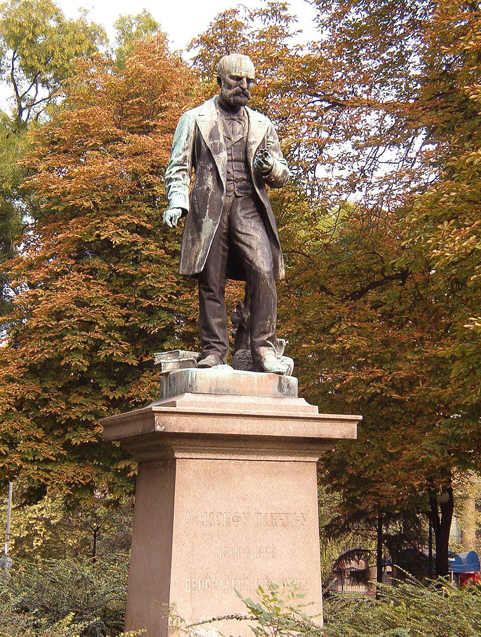 A photograph of Monument to Josif Pančić