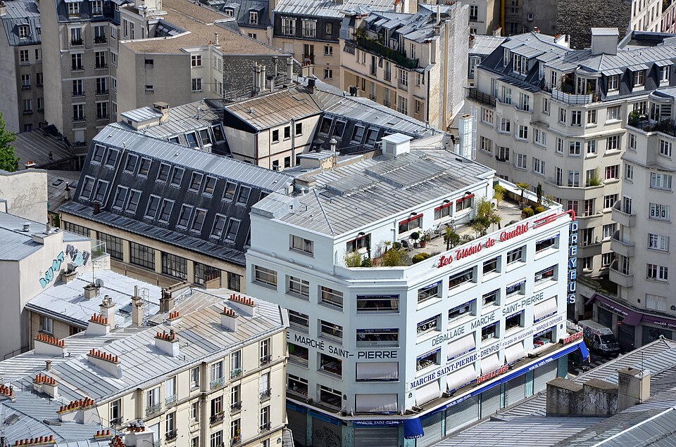 A photograph of Marché Saint-Pierre