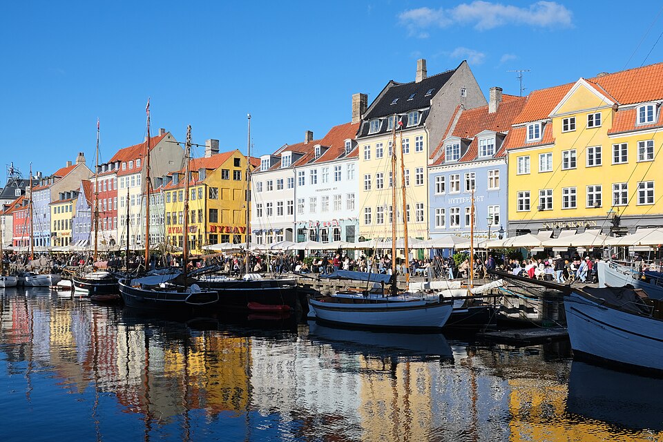 A photograph of Nyhavn
