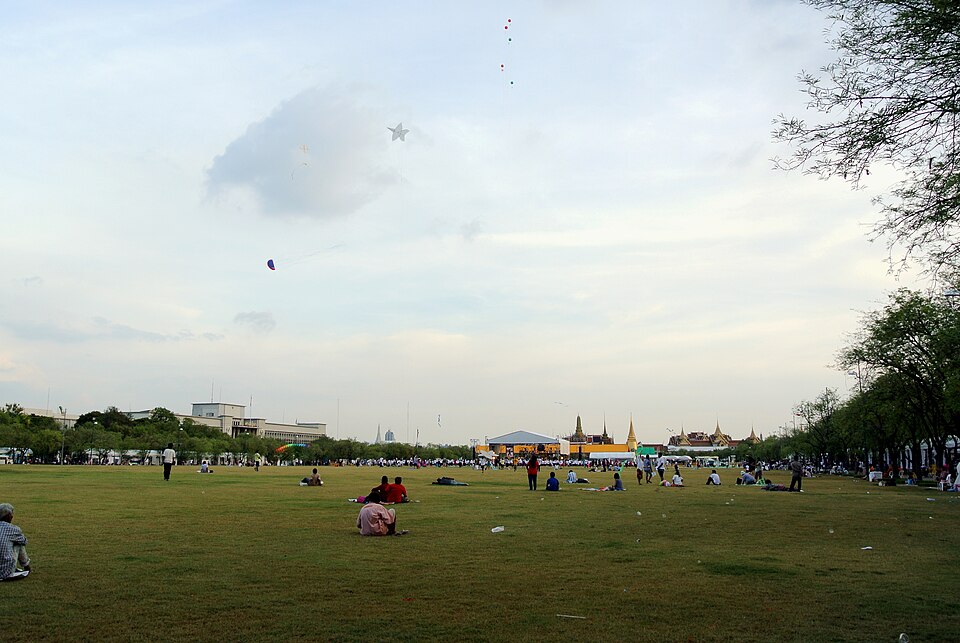 A photograph of Sanam Luang