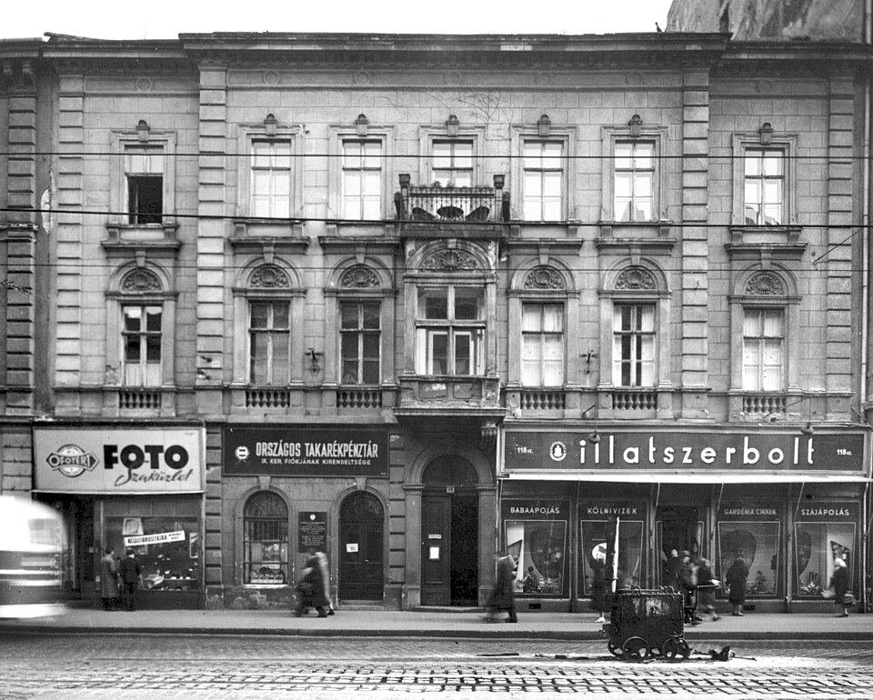 A photograph of Egykori vámház