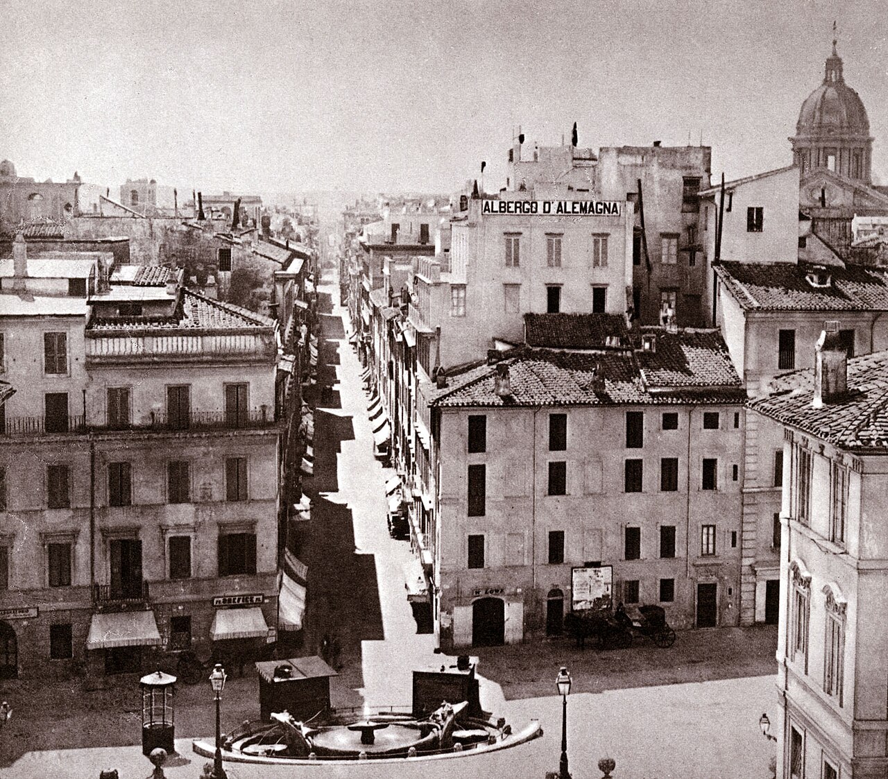 Ein Foto von Piazza di Spagna