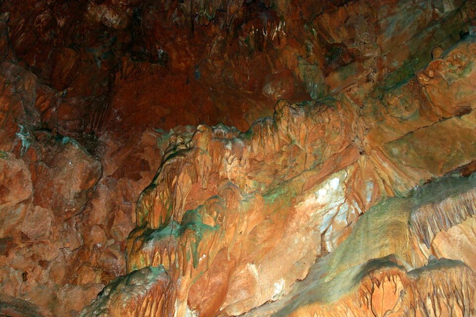 A photograph of Damlataş Cave