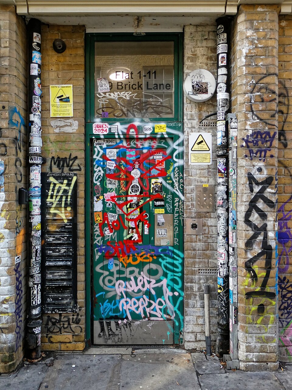 A photograph of Brick Lane