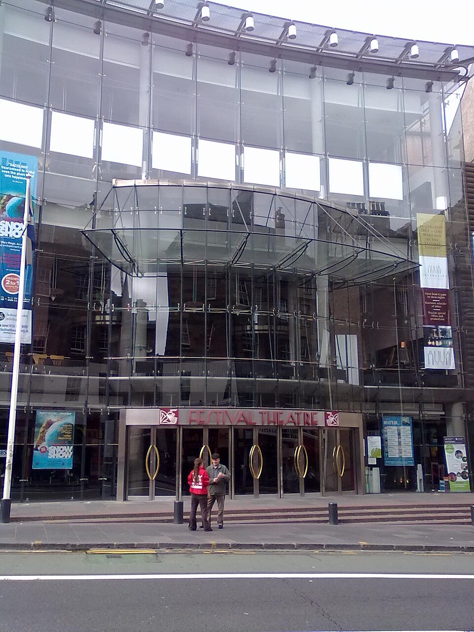 A photograph of Edinburgh Festival Theatre