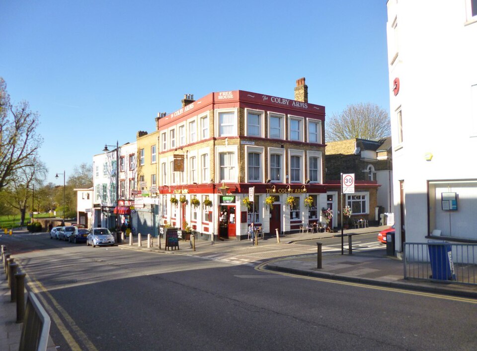A photograph of The Colby Arms