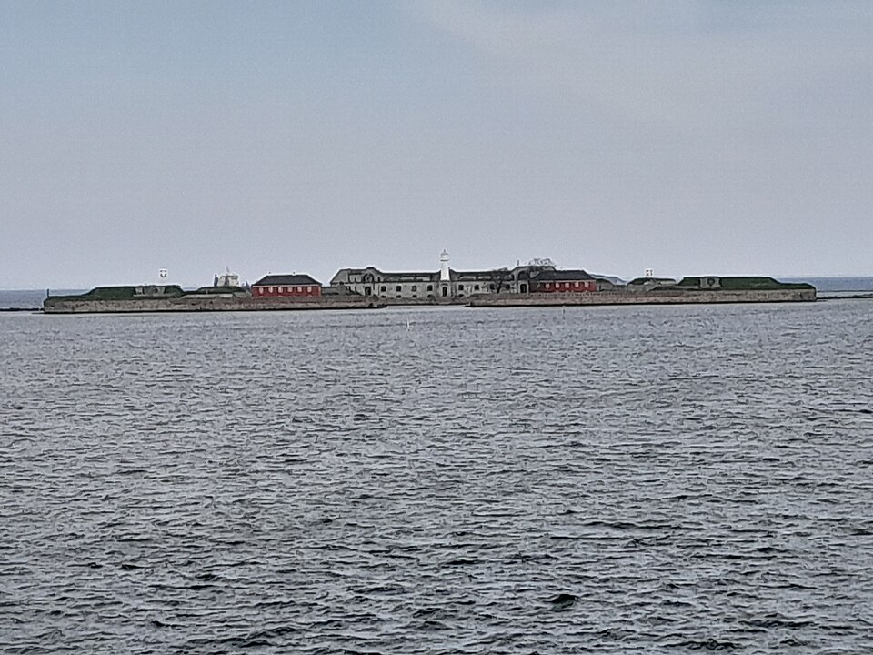 A photograph of Trekroner Fort