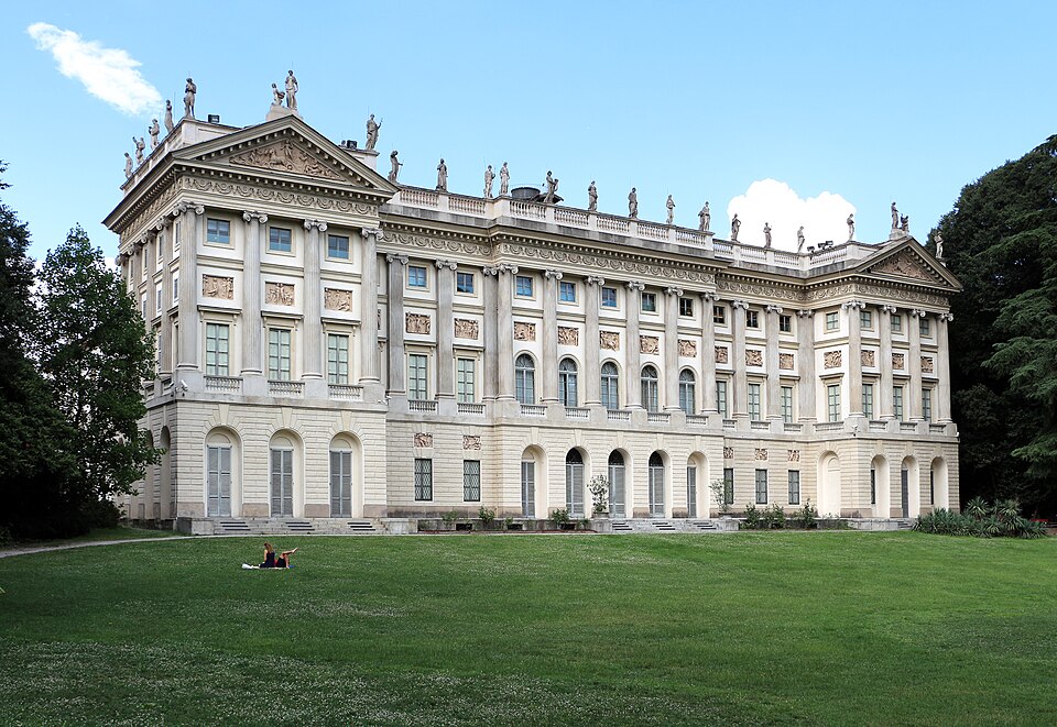 A photograph of Royal Villa of Milan