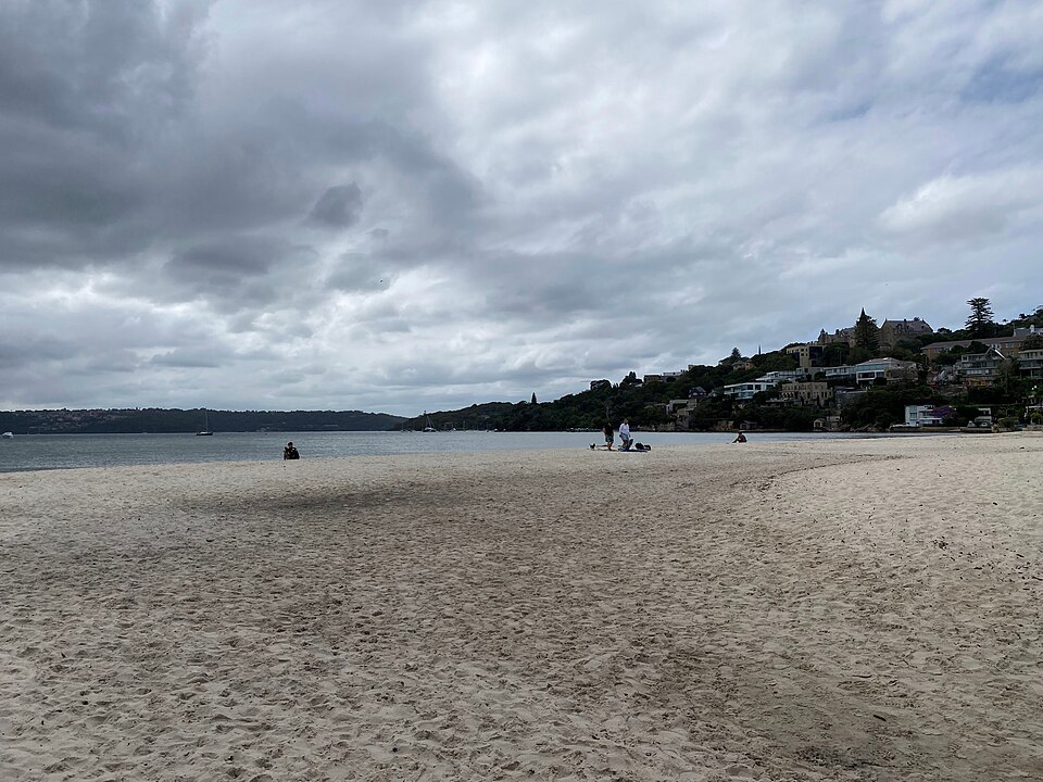 A photograph of Rose Bay Beach