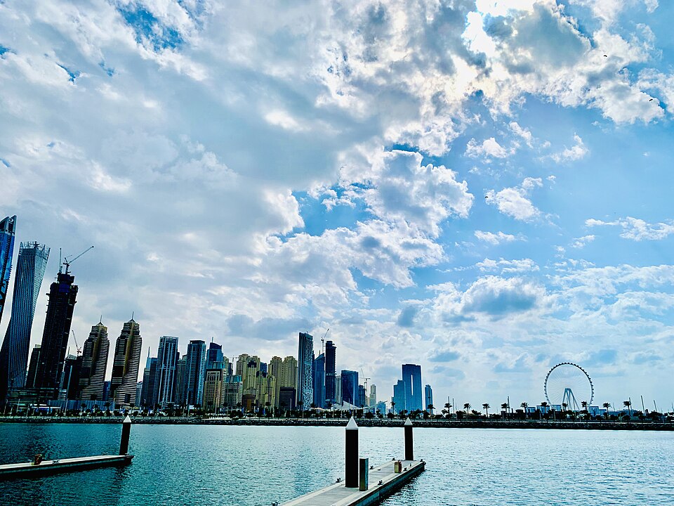 A photograph of Ain Dubai