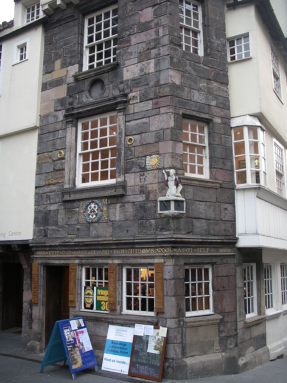 A photograph of John Knox House