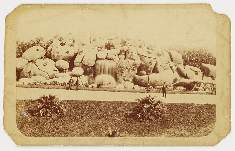 A photograph of Campo de Santana