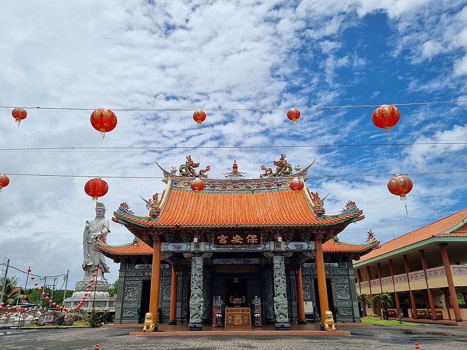 A photograph of Satya Dharma Temple