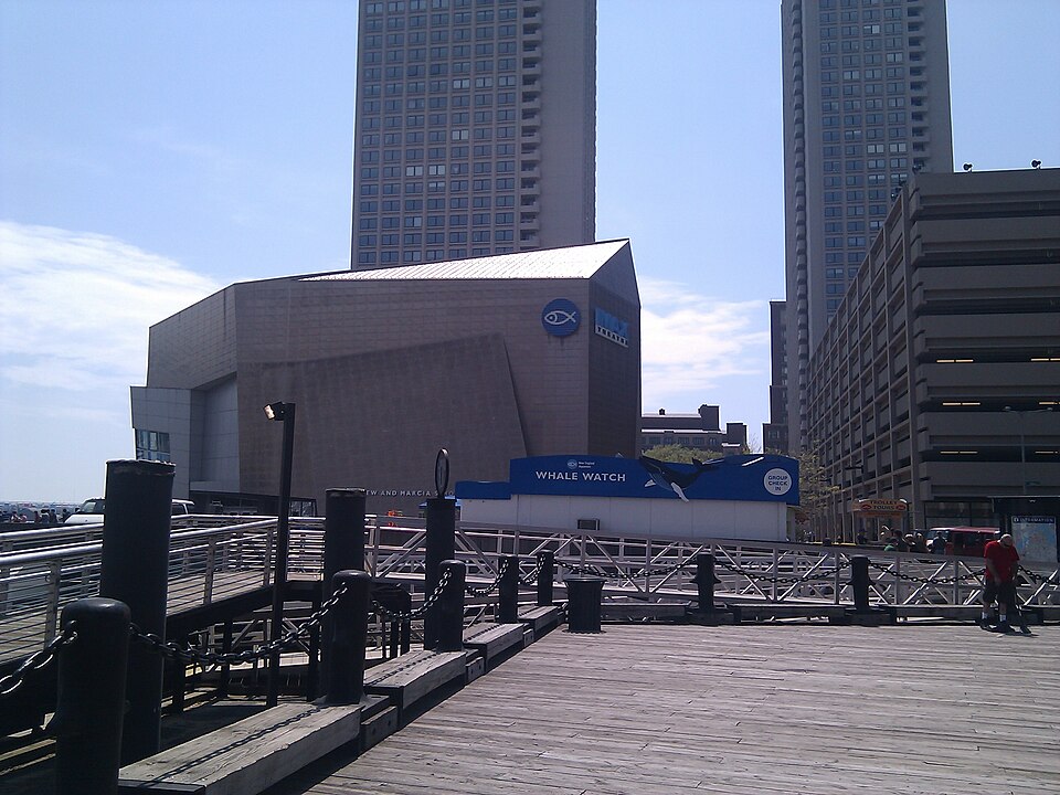 A photograph of New England Aquarium