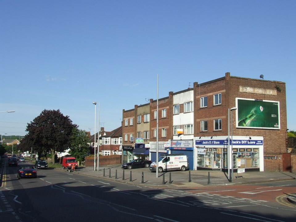 A photograph of Woodford Baptist Church