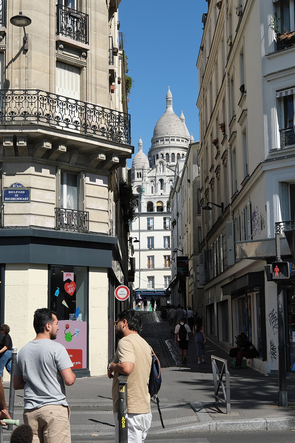 A photograph of Sacré-Cœur