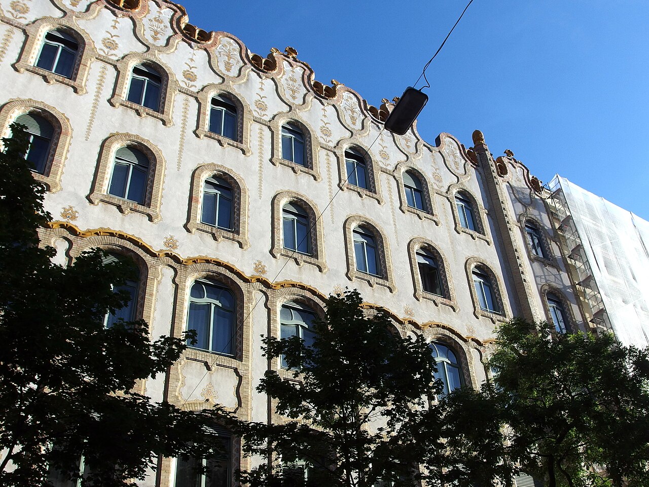 Former building of Postal Savings Bank Budapest fotoğrafı