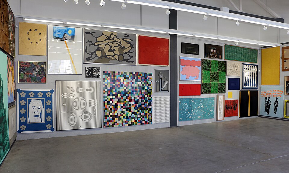 A photograph of Fondazione Prada