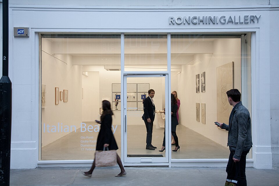 A photograph of Ronchini Gallery