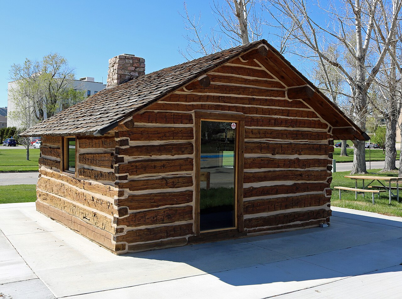 A photograph of Dakota Cabin