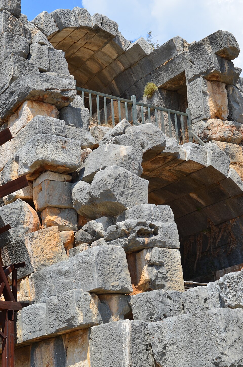 A photograph of Ancient theatre of Myra