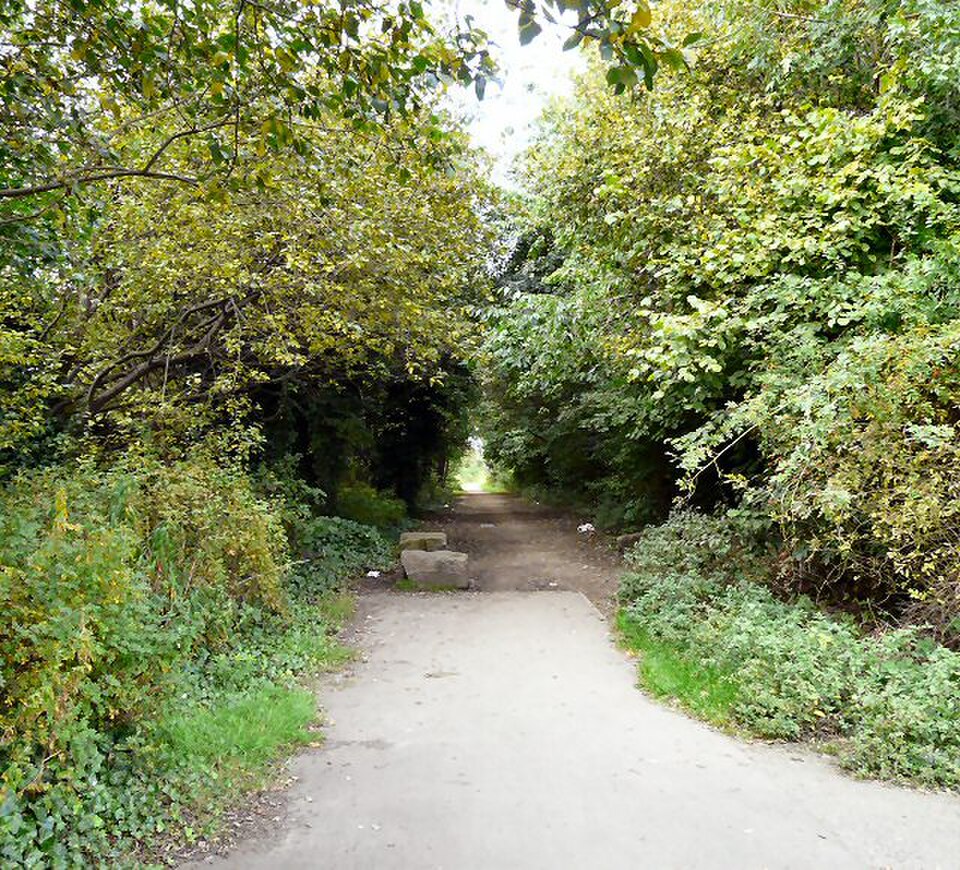 A photograph of Stockport Branch Canal