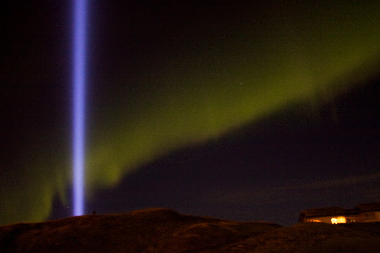 Imagine Peace Tower fotoğrafı