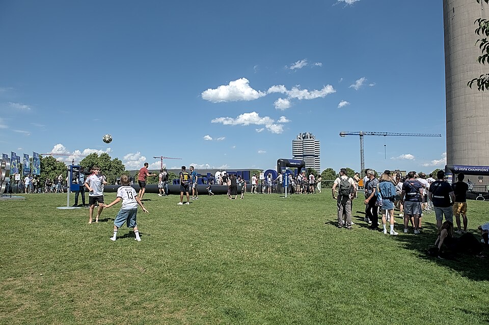 A photograph of Olympiapark