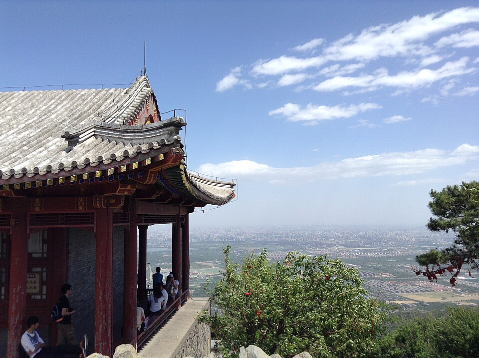 A photograph of Fragrant Hills