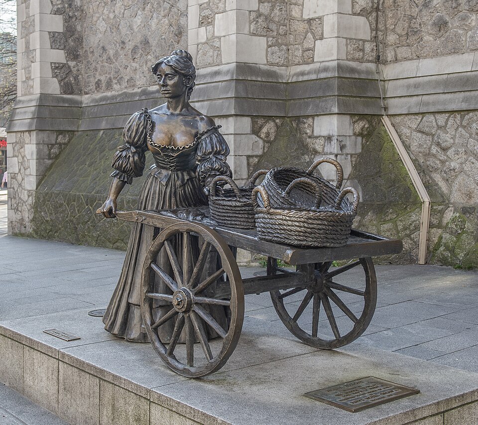 A photograph of Molly Malone